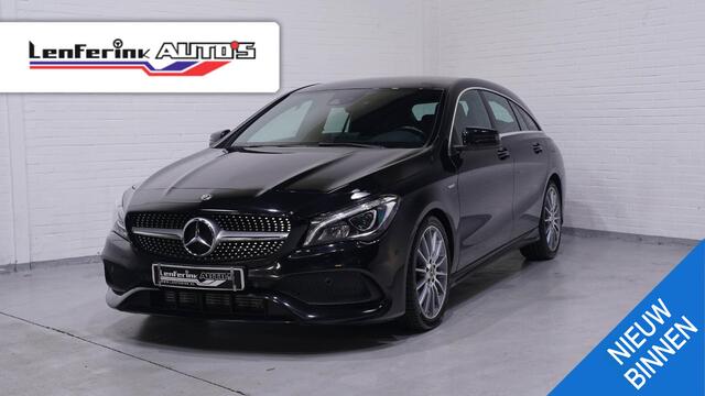 Mercedes-Benz CLA-KLASSE Shooting Brake 200 Prestige Edition navi sportstoelen cruise-controle PDC v+a carbon inleg led-verlichting camera stoelverwarming schakelflippers