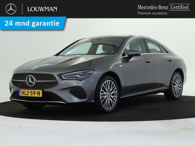 Mercedes-Benz CLA-KLASSE 250 e Business Solution Luxury | Macchiatobeige Interieur | Stoelverwarming | Parkeerpakket met Camera | LED | DAB | | Inclusief 24 maanden Mercedes-Benz Certified garantie voor Europa.