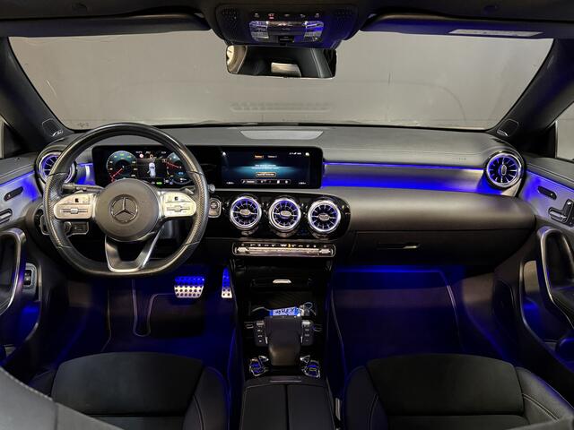 Mercedes-Benz CLA-KLASSE Shooting Brake 250 e AMG | Pano | Sfeerverlichting | Burmester | 360 Camera | Adaptive cruise | Elektr. stoelen + memory | Stoelverwarming | Full LED