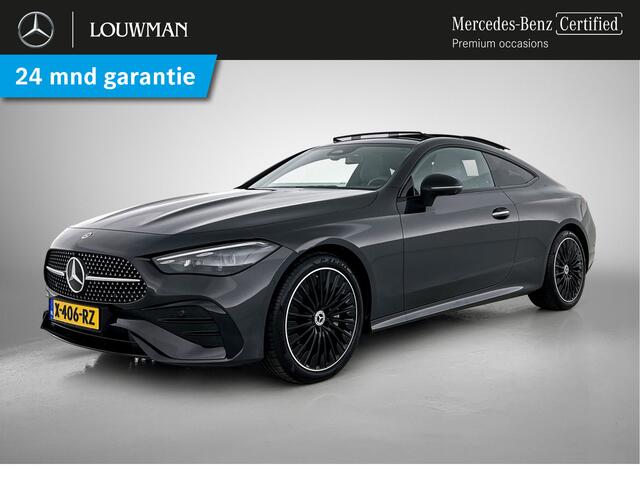 Mercedes-Benz CLE Coupé 200 AMG Line | Panoramadak |Multi spaaks Lichtmetalen velgen |"Night pakket | Parking support met camera achter |Haed-up display | Inclusief 24 maanden MB Certified garantie voor Europa.