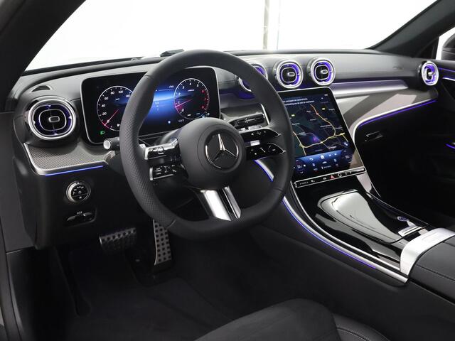 Mercedes-Benz CLE Coupé 200 AMG Line | Panoramadak | Night | Memory | Burmester | Rode gordels | 19 inch AMG multispaaks | Headup |