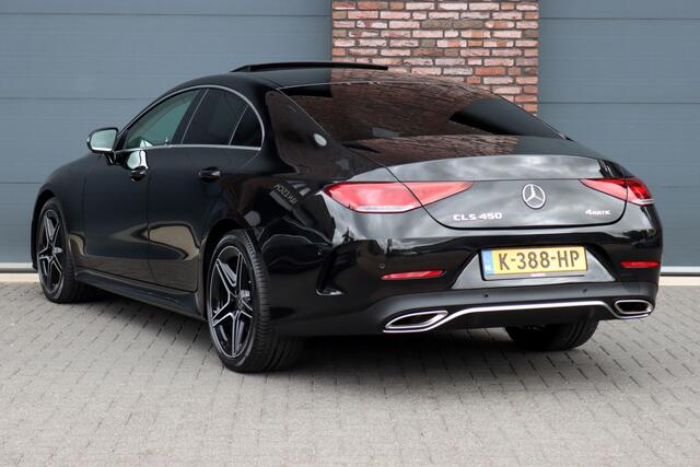 Mercedes-Benz CLS-KLASSE 450 4MATIC Premium Plus | Distronic+ | Schuifdak | Memory | Stoelventilatie | Surround Camera | Nappa Leder | Burmester | Sportuitlaat |
