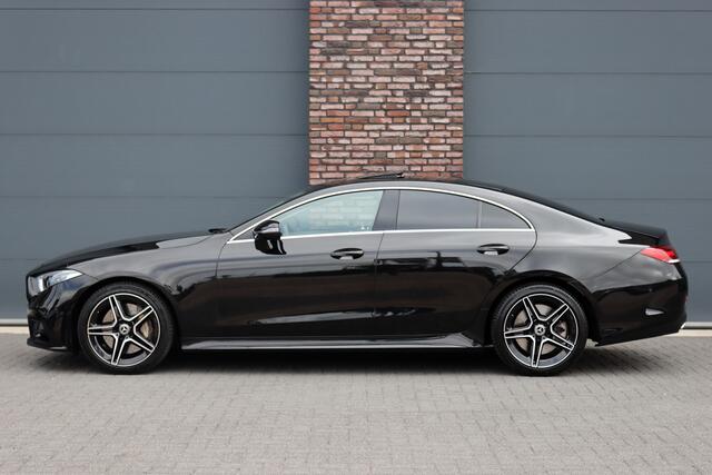 Mercedes-Benz CLS-KLASSE 450 4MATIC Premium Plus | Distronic+ | Schuifdak | Memory | Stoelventilatie | Surround Camera | Nappa Leder | Burmester | Sportuitlaat |