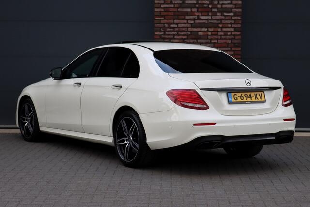 Mercedes-Benz E-KLASSE 400d 4MATIC Premium+ AMG Line Aut9 | Schuifdak | Distronic+ | Burmester High End | Memory | Nappa Leder | Multibeam LED | Parfumering | Keyless Go |