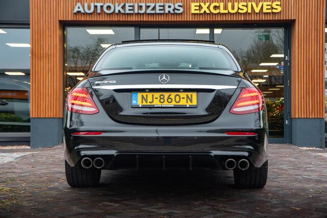 Mercedes-Benz E-KLASSE AMG 43 4Matic Prestige Plus Mercedes-Benz E-klasse 43 AMG 4Matic Prestige Plus Panodak Burmester Leer 20"LM HUD Stoelverw.