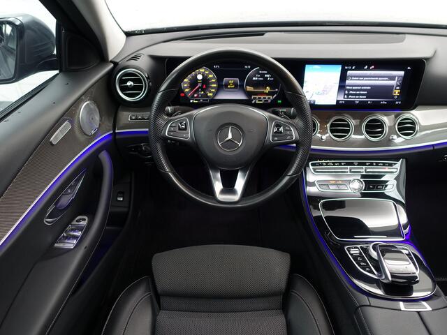 Mercedes-Benz E-KLASSE 200 AMG Night Edition Aut- Panodak, 360 Camera, Sfeerverlichting, Burmester Audio, Head Up, Ada Cruise