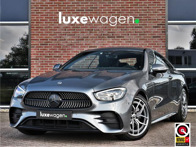Mercedes-Benz E-KLASSE Coupé 200 AMG Line Facelift | Night | Widescreen | Camera