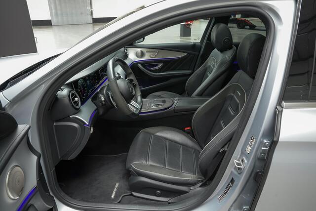 Mercedes-Benz E-KLASSE AMG 63 S 4MATIC+ |keramische remmen|panoramadak|Burmester|sportuitlaat|360 camera|memory|multibeam LED|Apple Carplay|blind spot|20" lichtmetalen velgen|