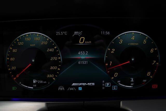 Mercedes-Benz E-KLASSE AMG 63 S 4MATIC+ |keramische remmen|panoramadak|Burmester|sportuitlaat|360 camera|memory|multibeam LED|Apple Carplay|blind spot|20" lichtmetalen velgen|