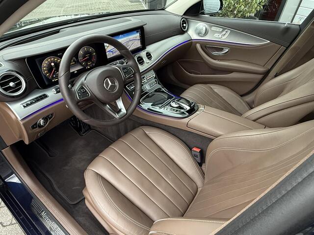 Mercedes-Benz E-KLASSE 350d AMG Pano | Distronic | Leder | Memory | Multicontourstoelen | 360 Camera | Burmester | Dealer Onderhouden | 1e Eigenaar | BTW