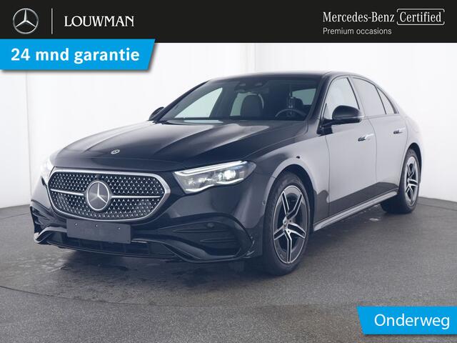 Mercedes-Benz E-KLASSE 300 e 4MATIC AMG Plug-In Hybride AMG Line | Night Pakket | Panorama Schuif-Kanteldak | Burmester® | Trekhaak | Rijassistentiepakket plus | Keyless-Go Inclusief 24 maanden MB Certified garantie voor Europa.