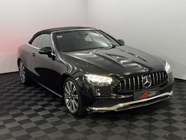 Mercedes-Benz E-KLASSE Cabrio 200 AMG Line Leder, Camera, Navi, Burmeister, Stoelverwarming, Elektrische achterklep, Sfeerverlichting