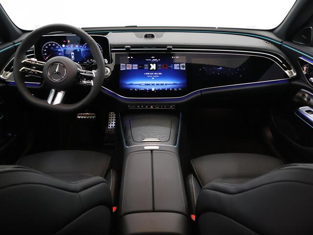 Mercedes-Benz E-KLASSE 300 e Sport Edition | Premium Plus pakket | Panoramaschuifdak | Superscreen | Nightpakket | Rijassistentiepakket Plus | Stoelventilatie | Head-up display | Burmester