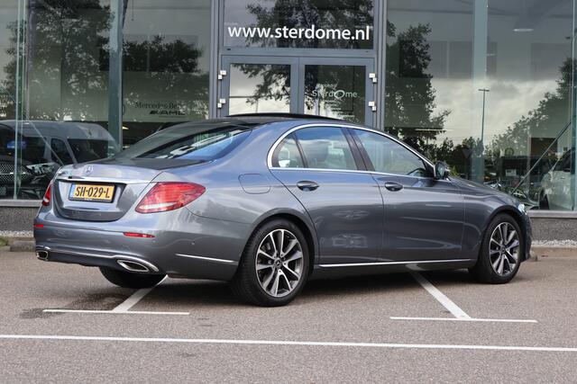 Mercedes-Benz E-KLASSE 200 Exclusive l AIRMATIC luchtvering l Panoramadak l Memory l Burmerster l DISTRONIC l LED intelligent l Comand l Sfeerverlichting l Stoelkoeling - verwarming l 360 gr Camera l LEDER l Widescreen l Airconditioning l Deelbare achterbank l dode hoek assiste