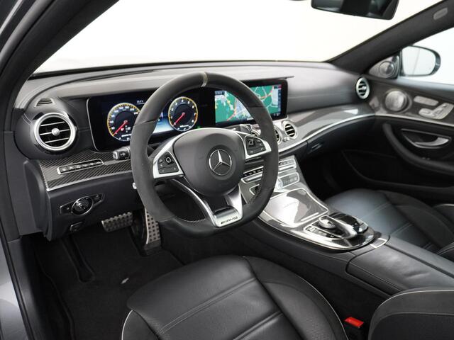 Mercedes-Benz E-KLASSE AMG 63 S 4MATIC+ Dealer onderhouden Panoramadak Burmester High end Massage Keramische remmen Sfeerverlichting