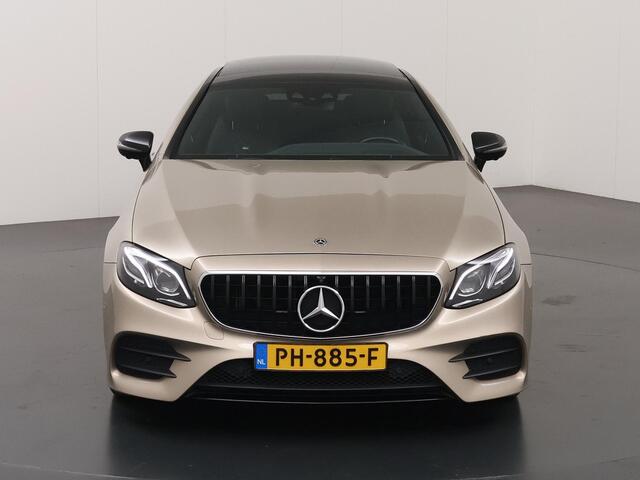 Mercedes-Benz E-KLASSE Coupé 300 Edition 1 | AMG | Night | Burmester | Panoramadak | 360 graden camera | Softclose | Multibeam | Keyless | Memory | Nappaleder | 20" velgen |