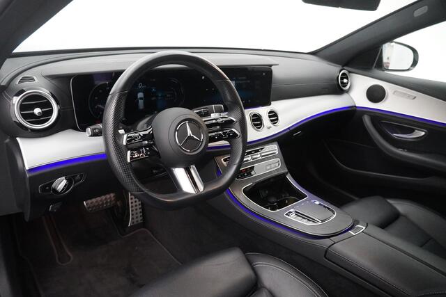 Mercedes-Benz E-estate BWJ 2022 200 200 PK Business Solution AMG AUTOMAAT / CLIMA / DAB / LEDEREN BEKLEDING / MATRIX LED / NIGHT VISION / LMV 18 INCH / PDC / STOELVERWARMING / 360 GRADEN CAMERA/ NAVI / CRUISE / BLUETOOTH / MULTIFUNCT. STUUR / ISOFIX