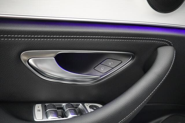 Mercedes-Benz E-estate BWJ 2022 200 200 PK Business Solution AMG AUTOMAAT / CLIMA / DAB / LEDEREN BEKLEDING / MATRIX LED / NIGHT VISION / LMV 18 INCH / PDC / STOELVERWARMING / 360 GRADEN CAMERA/ NAVI / CRUISE / BLUETOOTH / MULTIFUNCT. STUUR / ISOFIX