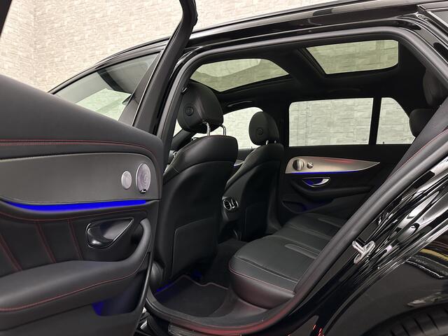 Mercedes-Benz E-estate 53 AMG 4MATIC | Panorama | 360 View | Burmester | Distronic+ | Memory | Multibeam-LED | Luchtvering | Leder | Widescreen | Trekhaak | Sfeerverlichting | Night-Pakket | 20'' | Carplay | Stoelverwarming |