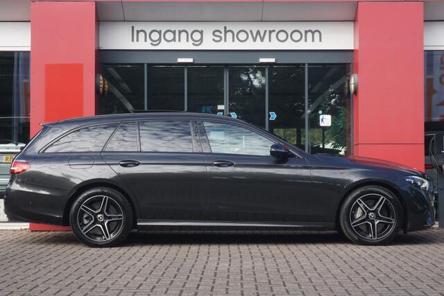 Mercedes-Benz E-estate 300 de AMG Line | Burmester Audio | Panoramadak | Memory | HUD | ACC | White Screen | 360° Camera | 18 inch |