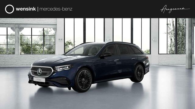Mercedes-Benz E-estate 300e Sport Edition | Panoramaschuifdak | Premium pakket | Leder pakket | Burmester | Stoelventilatie | Night pakket | Trekhaak |