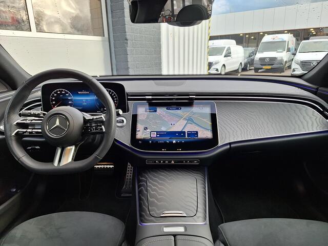 Mercedes-Benz E-estate 300 e | Panoramadak | RijAssistentiepakket | AMG Line | 360° camera | DIGITAL LIGHT | Memory pakket | Keyless-GO Elektrische achterklep