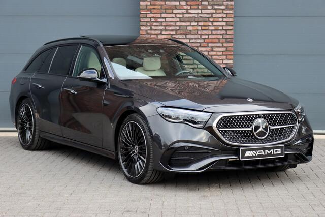 Mercedes-Benz E-estate 300 de AMG Line | MBUX Hyperscreen | Distronic+ | Burmester 4D | Memory | Stoelventilatie | 3D-Display | HUD | Trekhaak | Digital Light | Surround Camera |