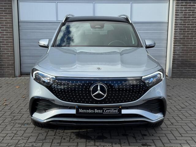 Mercedes-Benz EQB 250+ AMG Line | 7 Zits! | Panoramadak | Achteruitrijcamera | Memorystoelen Verwarmd | Sfeerverlichting | Apple & Android Carplay