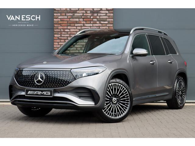 Mercedes-Benz EQB 300 4MATIC AMG Line 71 kWh | Facelift | Panoramadak | Distronic | Memory | Burmester | Keyless Go | Trekhaak | Verwarmd Stuurwiel | Surround Camera | HUD | Augmented Reality |