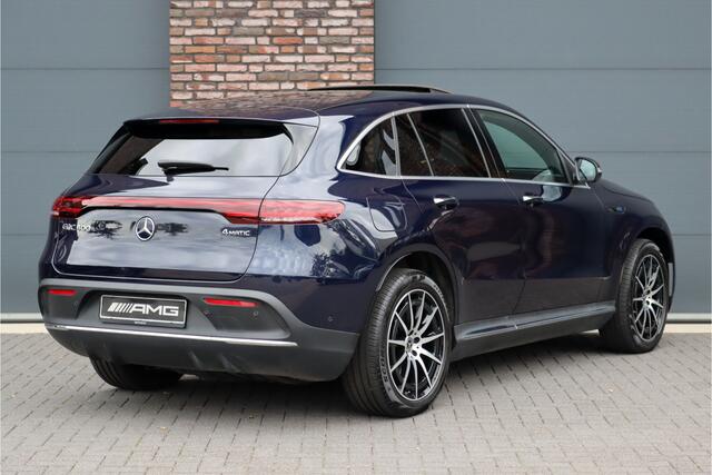 Mercedes-Benz EQC 400 4-MATIC AMG Line 80 kWh | ex BTW ¤39.000,- | Schuifdak | Distronic+ | Memory | Verwarmd Stuurwiel | Surround Camera | Leder | Keyless Go | Augmented Reality | Voorklimatisering |