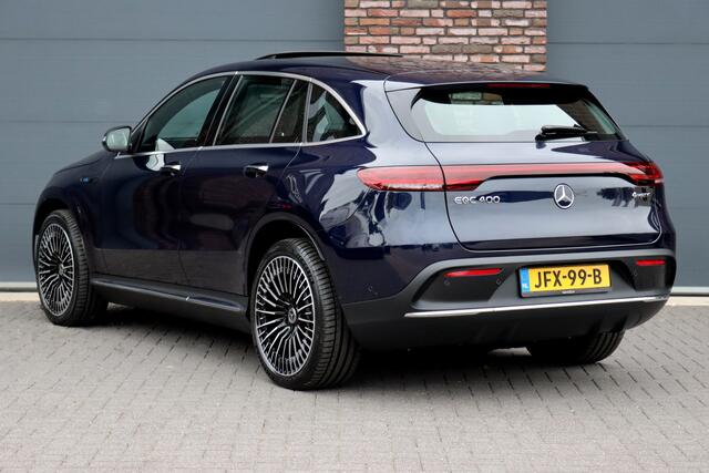 Mercedes-Benz EQC 400 4MATIC AMG Line 80 kWh | Schuifdak | Distronic+ | HUD | Memory | Camera | Keyless Go | Rijassistentiepakket | Advanced Sound System | Zonnerollo's |
