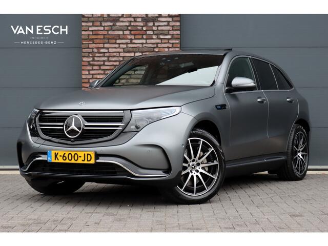 Mercedes-Benz EQC 400 4MATIC AMG Line Premium+ 80 kWh | Distronic+ | Schuifdak | Memory | Burmester | Trekhaak | Multibeam LED | Leder | Surround Camera | Keyless Go |