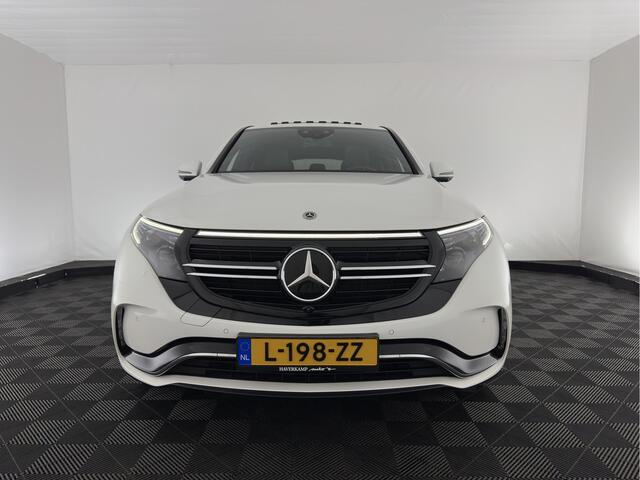 Mercedes-Benz EQC 400 4MATIC 80 kWh AMG (INCL-BTW) Aut. *PANO | BURMESTER-SURROUND | DISTRONIC | LEATHER-MICROFIBRE | FULL-LED | TOP-VIEW | WIDE-SCREEN-COCKPIT | KEYLESS | AIR-SUSPENSION | SPORT-SEATS | 19''ALU*