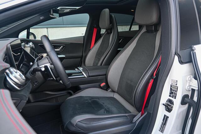 Mercedes-Benz EQE AMG 43 4MATIC *Burmester / 4-Wielbesturing / Luchtvering / Distronic Plus / Pano / HUD / Keyless*