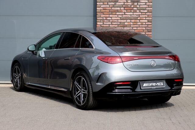 Mercedes-Benz EQE 300 AMG Line 89 kWh | Distronic+ | Memory | Keyless Go | Digital Light | Surround Camera | Augmented Reality | Verwarmd Stuurwiel | Stoelverwarming | Sfeerverlichting |