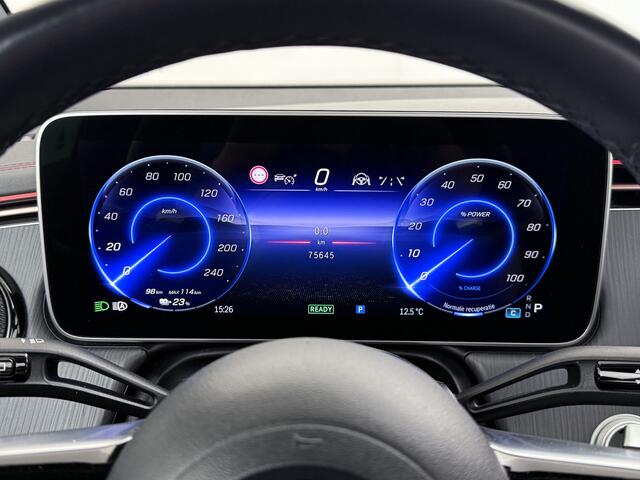 Mercedes-Benz EQE SUV 350+ AMG Line Night+Premium Pack 96kWh Trekhaak 22" Concave Velgen Burmester®Surround Airmatic Distronic plus Adap.Cruise 360°Camera Navi Ecc Warmtepomp Apple Carplay Android Auto Memory Stoelen+Verwarmd Stuurverwarming Sidesteps Keyless High-Definiti