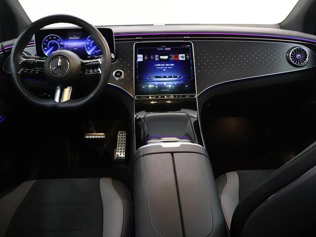 Mercedes-Benz EQE SUV 300 AMG Line 91 kWh | Luchtvering | Head up display | Panoramadak | Trekhaak | Nieuwprijs 103601 euro |