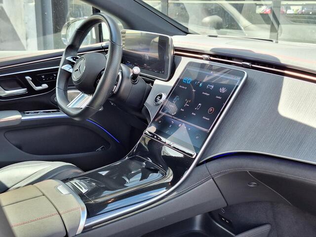 Mercedes-Benz EQS 450+ AMG Line 108 kWh | Panoramadak | Trekhaak | Burmester | 360° camera | Achterasbesturing | Memory pakket | HUD | DIGITAL LIGHT | Keyless-GO | Elektrische achterklep