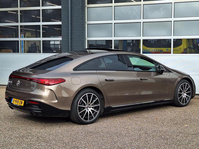 Mercedes-Benz EQS 450+ AMG Line | Panoramadak | Premium+ | MBUX Hyperscreen | Achterasbesturing | Massage stoelen| Night pakket | Burmester | Head-up Display | 360° Camera | Digital light | Memory pakket | Keyless-GO | Elektrische achterklep