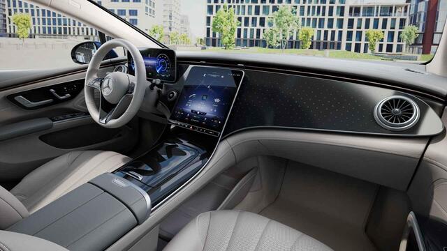 Mercedes-Benz EQS 350 Business Line 90 kWh | Trekhaak | Memory | Panoramadak | Keyless | 19" lichtmetalen velgen |