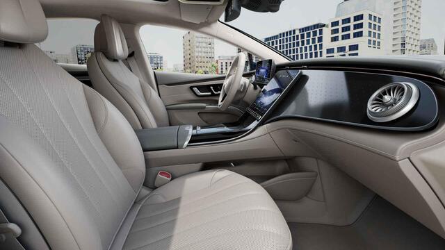 Mercedes-Benz EQS 350 Business Line 90 kWh | Trekhaak | Memory | Panoramadak | Keyless | 19" lichtmetalen velgen |