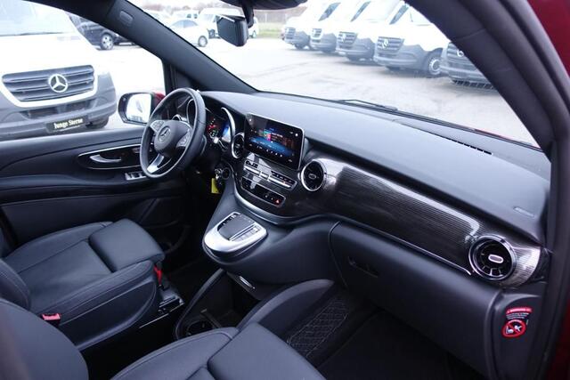 Mercedes-Benz EQV 300 L2 Avantgarde 90 kWh 55.539 incl BTW 6-zitter Leder Stoelkoeling EL. Schuifdeuren LED Navi