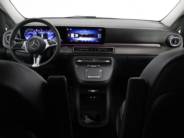 Mercedes-Benz EQV 300 L2 Avantgarde 90 kWh | Burmester | MultiBeam LED | Stoelverwarming | Navigatie | 360 camera | Climate Control | Cruise Control | Dodehoekassistent |