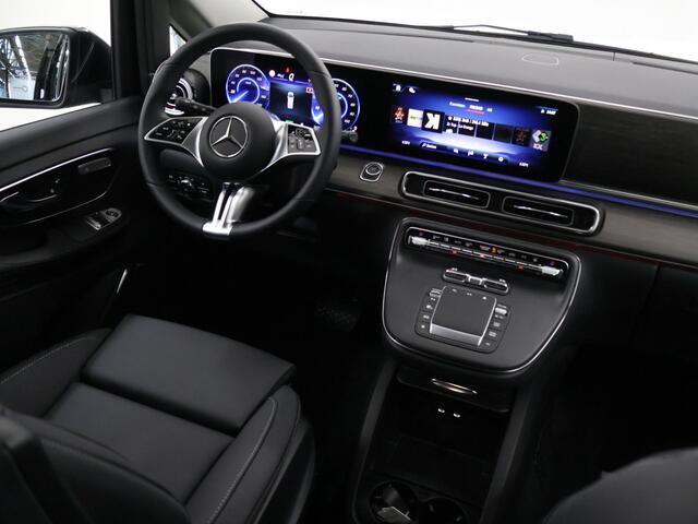 Mercedes-Benz EQV 300 L2 Avantgarde 90 kWh | Burmester | MultiBeam LED | Stoelverwarming | Navigatie | 360 camera | Climate Control | Cruise Control | Dodehoekassistent |