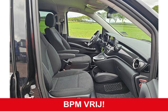 Mercedes-Benz EQV 300 L3 90kWh DC 8-Persoons Mbux + Navi Elektrische-Zijdeuren LED Bumpers-Kleur!