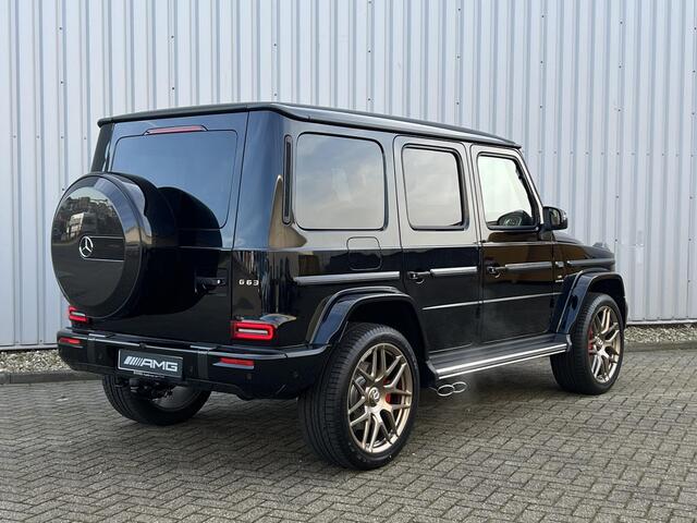Mercedes-Benz G-KLASSE Mercedes-AMG 63 | SUPERIOR Line Interieur | Comfort Pakket | AMG Performance Pakket | AMG Carbonpakket Exterieur | AMG Sierdelen Carbon | High-End Rear Seat Entertainment | Schuifdak | Trekhaak | Voorverwarming | Burmester 3D Surround | 360° Camera