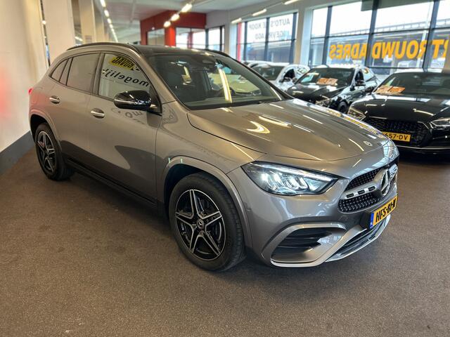 Mercedes-Benz GLA-KLASSE 250 e Star Edition AMG Line | Panoramadak | Facelift | Sfeerverlichting | Achteruitirijcamera | Adaptieve cruise control | Adaptief onderstel | Lane assist | Stoelverwarming | Apple carplay