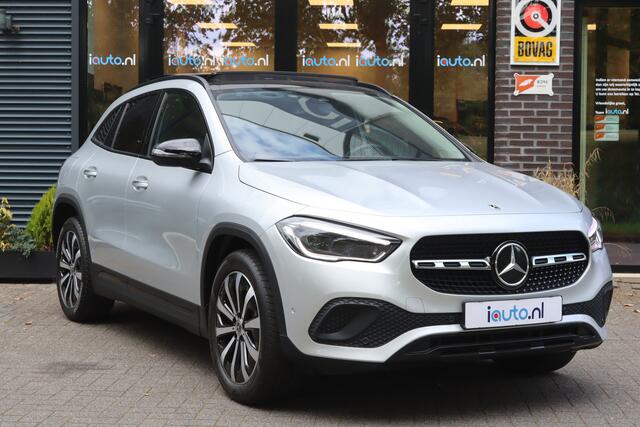 Mercedes-Benz GLA-KLASSE 250 e Progressive Night Pano/LED/Leder/Keyless/Camera/Elek. stoelen/Dodehoek/19"/Trekhaak wegkl.