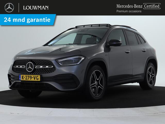 Mercedes-Benz GLA-KLASSE 250 e Business Solution AMG Nightpakket | Panoramadak | Rijassistentie Pack | Memory | Sfeerverlichting | Keyless Go | Inclusief 24 maanden Mercedes-Benz Certified garantie voor Europa.