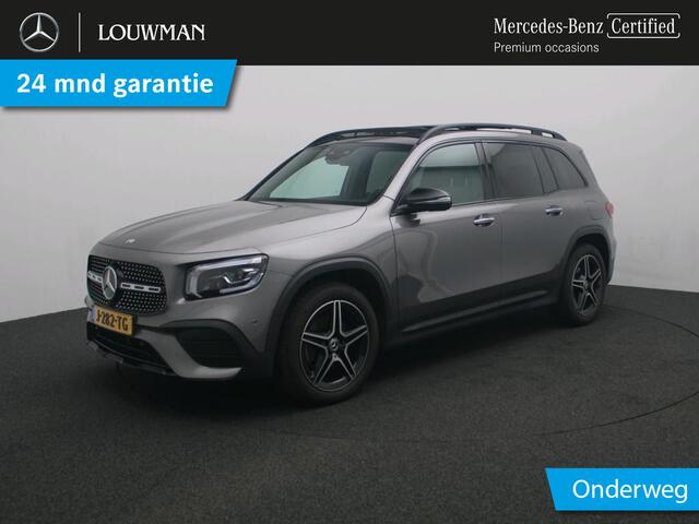 Mercedes-Benz GLB-Klasse 200 Business Solution AMG AMG Line | Night Pakket | PAnoorama Schuif-Kanteldak | Trekhaak | Memory Voorstoelen. Inclusief 24 maanden Mercedes-Benz Certified garantie voor Europa.